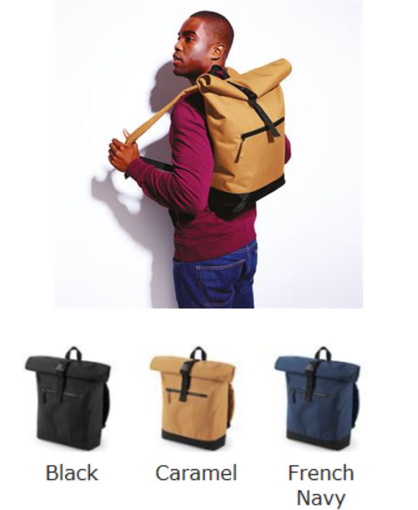 Bagbase BG855 Roll-top Back Pack  Bagbase BG855 Roll-top Back Pack